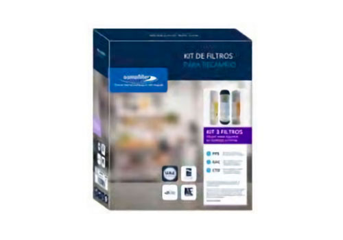 Istaqua Kit de 4 cartucho recambio filtro osmosi KIT002
